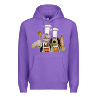 Purple Wallace Gourmeat Premium Hoodie - linhVisuals