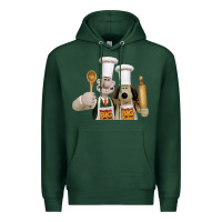 Sports Green Wallace Gourmeat Premium Hoodie - linhVisuals