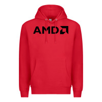 Red ryzen amd wine Premium Hoodie - linhVisuals