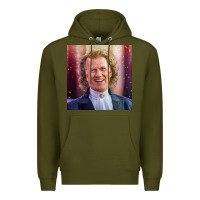 Army Green andre rieu violinist smile Premium Hoodie - linhVisuals