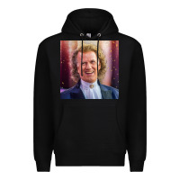 Black andre rieu violinist smile Premium Hoodie - linhVisuals