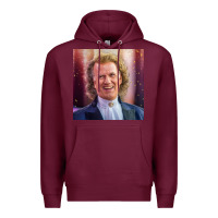 Burgundy andre rieu violinist smile Premium Hoodie - linhVisuals