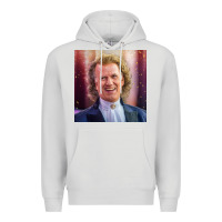 Dove Grey andre rieu violinist smile Premium Hoodie - linhVisuals