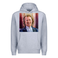 Heather Grey andre rieu violinist smile Premium Hoodie - linhVisuals