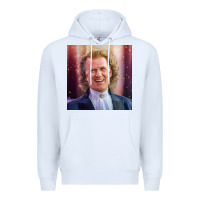 White andre rieu violinist smile Premium Hoodie - linhVisuals