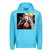 Ocean Blue amy winehouse's hologram will tour Premium Hoodie - linhVisuals