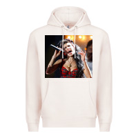 Pale Pink amy winehouse's hologram will tour Premium Hoodie - linhVisuals