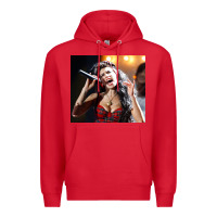 Red amy winehouse's hologram will tour Premium Hoodie - linhVisuals
