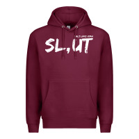 Burgundy salt lake utah slut Premium Hoodie - linhVisuals