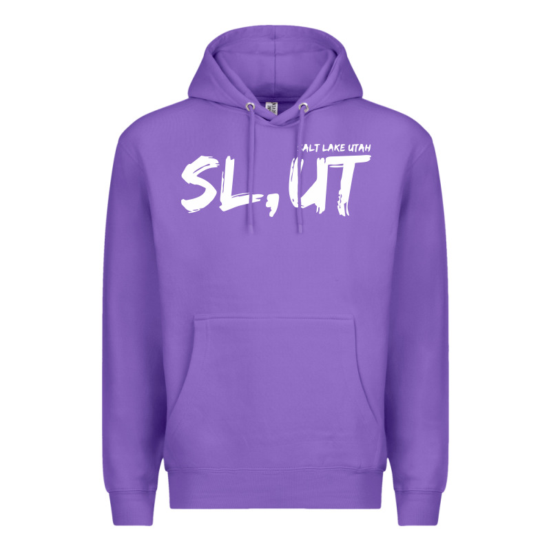 Salt Lake Utah Slut Premium Hoodie by linhVisuals | Teevron