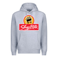 Heather Grey shoprite Premium Hoodie - linhVisuals