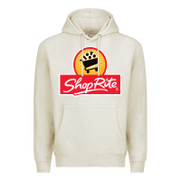 Oatmeal Heather shoprite Premium Hoodie - linhVisuals