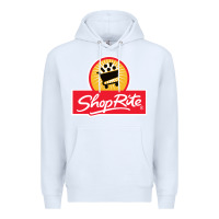 White shoprite Premium Hoodie - linhVisuals