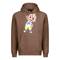 Chestnut jj cocomelon babyshark Premium Hoodie - linhVisuals