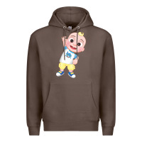 Coffee jj cocomelon babyshark Premium Hoodie - linhVisuals