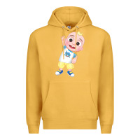 Mustard jj cocomelon babyshark Premium Hoodie - linhVisuals