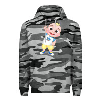Slate Camo jj cocomelon babyshark Premium Hoodie - linhVisuals