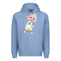 Colony Blue jj cocomelon babyshark Premium Hoodie - linhVisuals