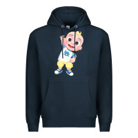 Navy jj cocomelon babyshark Premium Hoodie - linhVisuals