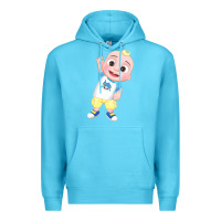 Ocean Blue jj cocomelon babyshark Premium Hoodie - linhVisuals