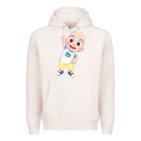 Pale Pink jj cocomelon babyshark Premium Hoodie - linhVisuals