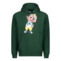 Sports Green jj cocomelon babyshark Premium Hoodie - linhVisuals