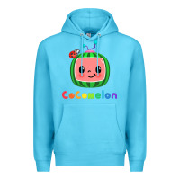 Ocean Blue cocomelon Premium Hoodie - linhVisuals