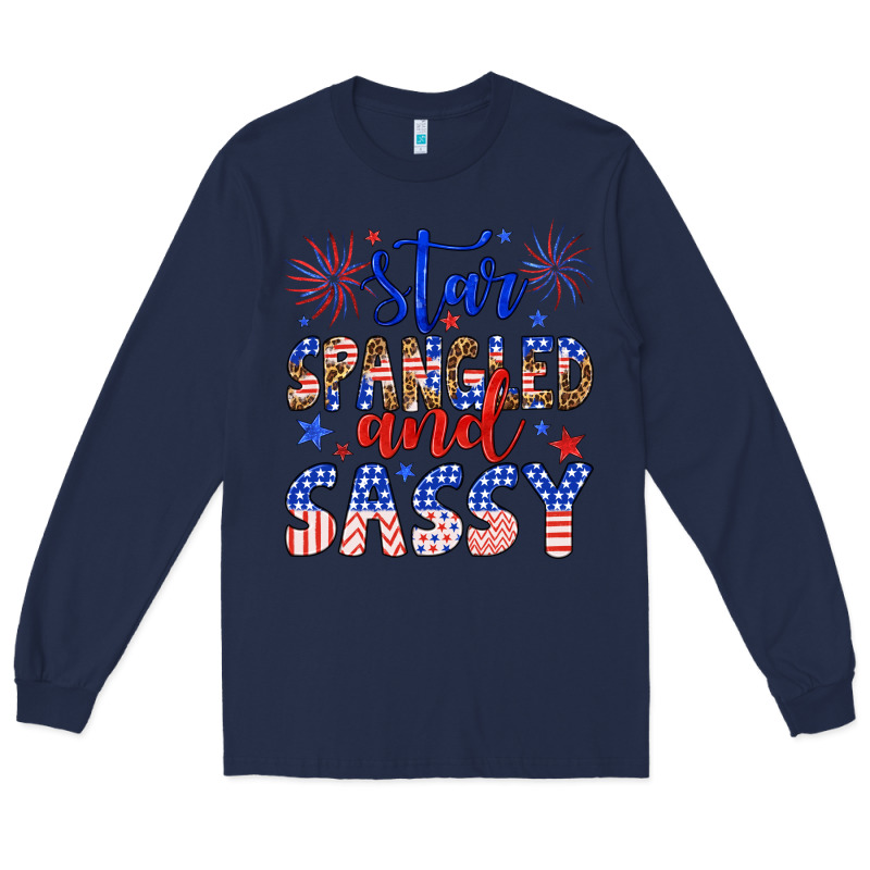 Star Spangled And Sassy Long Sleeve Tee by Artiststas | Teevron