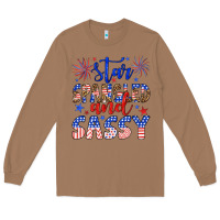 Toasted Coconut star spangled and sassy Long Sleeve Tee - Artiststas