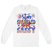 White star spangled and sassy Long Sleeve Tee - Artiststas