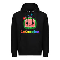 Black cocomelon Premium Hoodie - linhVisuals