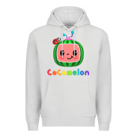 Dove Grey cocomelon Premium Hoodie - linhVisuals