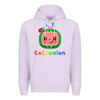 Lilac cocomelon Premium Hoodie - linhVisuals
