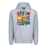 Heather Grey cinco de mayo mexican fiesta 5 de mayo t shirt Premium Hoodie - linhVisuals