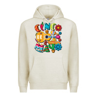 Oatmeal Heather cinco de mayo mexican fiesta 5 de mayo t shirt Premium Hoodie - linhVisuals