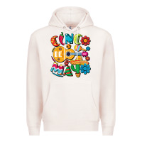 Pale Pink cinco de mayo mexican fiesta 5 de mayo t shirt Premium Hoodie - linhVisuals