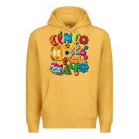Mustard cinco de mayo mexican fiesta 5 de mayo t shirt Premium Hoodie - linhVisuals