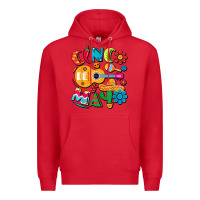 Red cinco de mayo mexican fiesta 5 de mayo t shirt Premium Hoodie - linhVisuals
