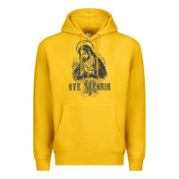 Lemon ave maria schubert latin mass blessed mother hail mary lady t shirt Premium Hoodie - linhVisuals