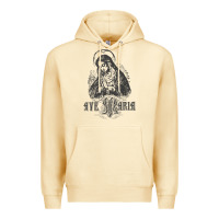 Pina Colada ave maria schubert latin mass blessed mother hail mary lady t shirt Premium Hoodie - linhVisuals