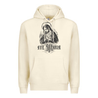Sandshell ave maria schubert latin mass blessed mother hail mary lady t shirt Premium Hoodie - linhVisuals