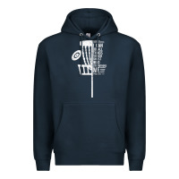 Navy christian disc golf i can do all things philippians 4 13 t shirt Premium Hoodie - linhVisuals