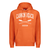Carrot cannon beach oregon vintage nautical crossed oars t shirt Premium Hoodie - linhVisuals