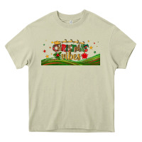 Mossy christmas vibes libbey glass Heavy Core Tee - BundleAndBundleShop