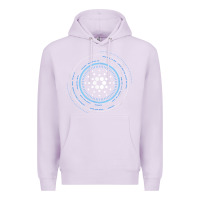 Lilac cardano ada crypto cryptocurrency t shirt Premium Hoodie - linhVisuals