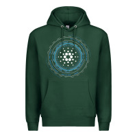 Sports Green cardano ada crypto cryptocurrency t shirt Premium Hoodie - linhVisuals