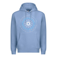 Colony Blue cardano ada crypto cryptocurrency t shirt Premium Hoodie - linhVisuals