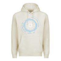 Oatmeal Heather cardano ada crypto cryptocurrency t shirt Premium Hoodie - linhVisuals
