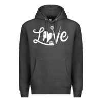 Charcoal Heather dentistry dentist dental assistant dental hygienist gift pullover hood Premium Hoodie - linhVisuals