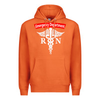Carrot emergency department nursing er registered nurse rn caduceus raglan ba Premium Hoodie - linhVisuals